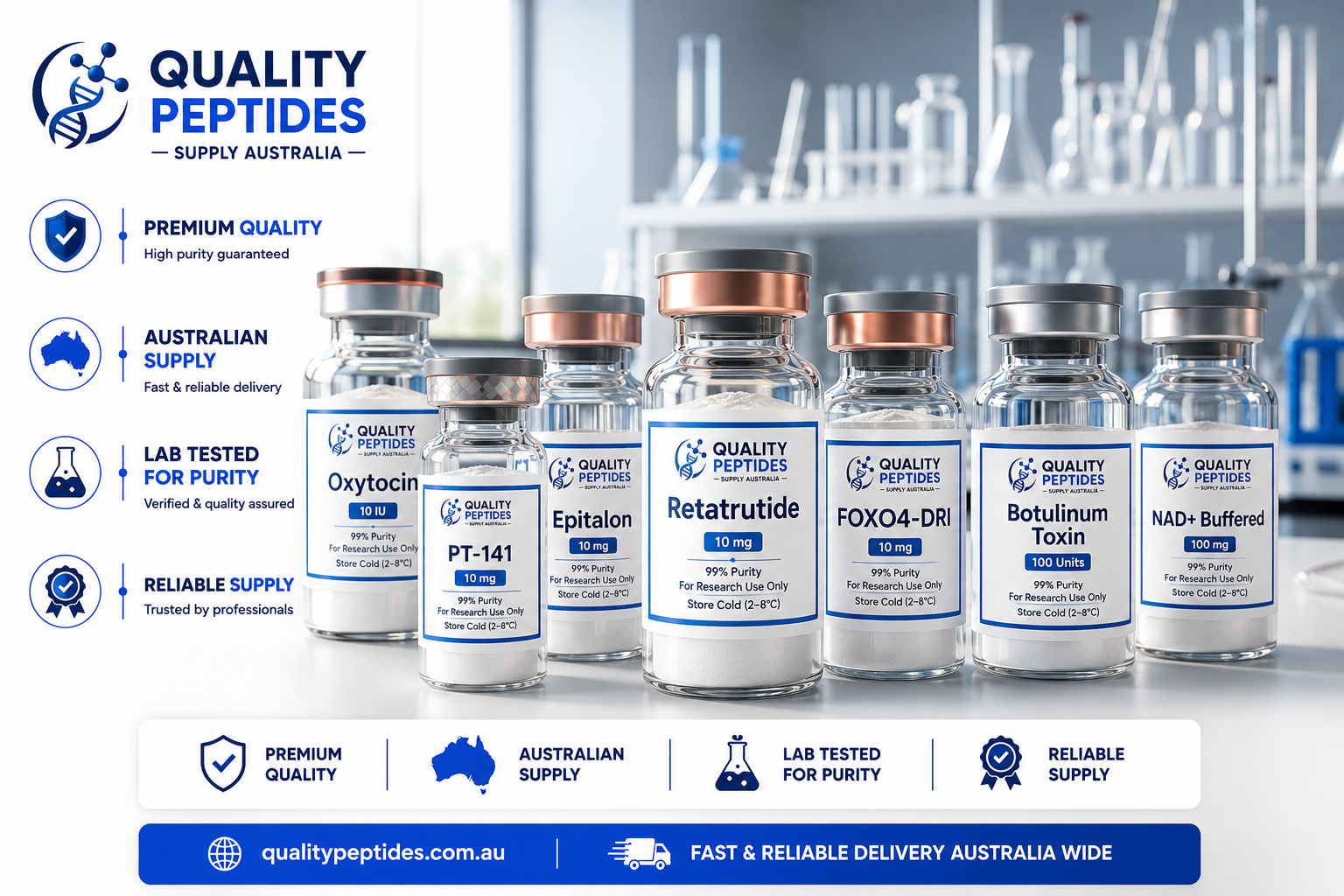 Buy Premium Peptides Australia